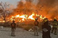 Alarma incendio en Santa Catarina
