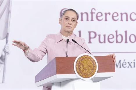 Califica Sheinbaum como &acute;muy injusto&acute; el bloqueo de petr&oacute;leo a Cuba