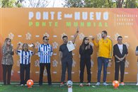 Inaugura Samuel cancha deportiva n&uacute;mero 421