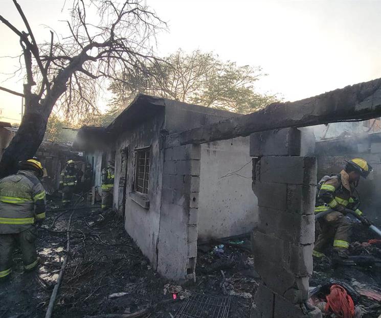 Muere en incendio de vivienda