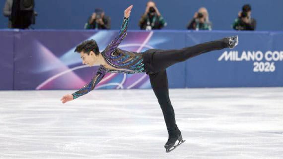 Avanza Donovan Carrillo a la final de patinaje art&iacute;stico