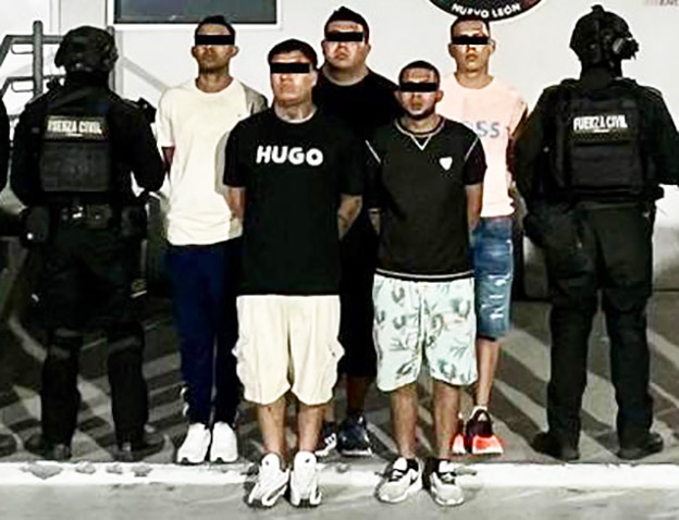 Detienen a 6 por balacera en el Centro