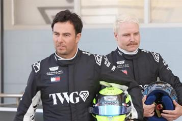 Es Checo P14 en test de pretemporada