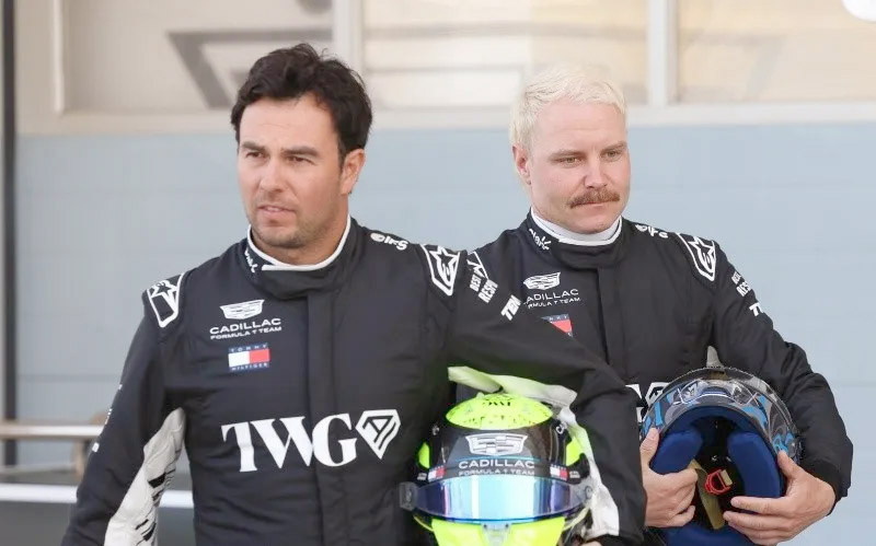 Es Checo P14 en test de pretemporada