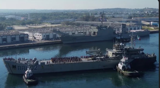 SRE: A&uacute;n hay m&aacute;s de mil 500 toneladas de ayuda humanitaria para Cuba