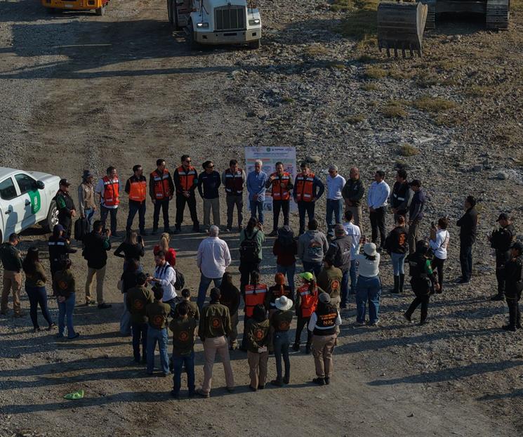 Reinicia Conagua saneamiento del R&iacute;o Pesquer&iacute;a