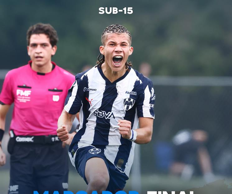 Ganan Rayados Sub-15 y lideran su grupo