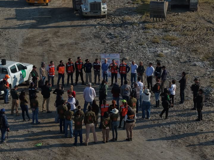 Realizan saneamiento en el r&iacute;o Pesquer&iacute;a