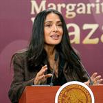 Apuesta Salma Hayek por cambiar la visi&oacute;n de M&eacute;xico