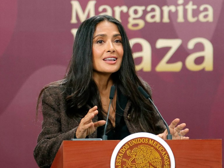 Apuesta Salma Hayek por cambiar la visi&oacute;n de M&eacute;xico