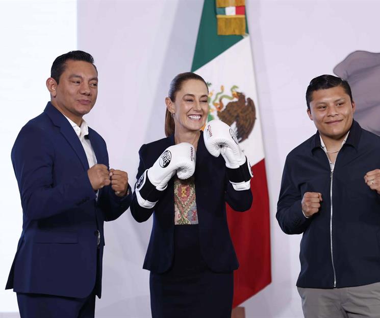 Sheinbaum presenta el Programa Boxeando por la Paz