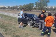 Chocan por alcance y resultan con golpes