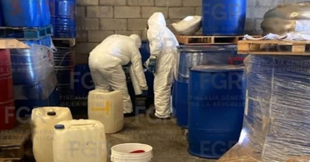 FGR destruye casi 19 toneladas de precursores qu&iacute;micos