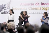Anuncia Sheinbaum incentivo fiscal de 30% al cine