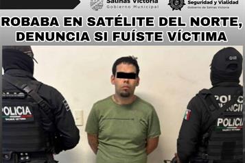 Cae por robos en Salinas