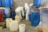 Destruye FGR casi 19 toneladas de precursores qu&iacute;micos