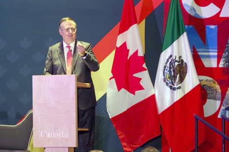 Plantean M&eacute;xico y Canad&aacute; mejorar relaci&oacute;n bilateral