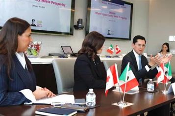 Sostiene reuni&oacute;n Roberto Velasco C&aacute;mara de Comercio Canadiense