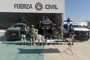 Decomisan armas y drogas