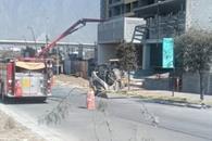 Alarma fuga de gas en construcci&oacute;n