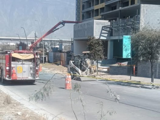 Alarma fuga de gas en construcci&oacute;n