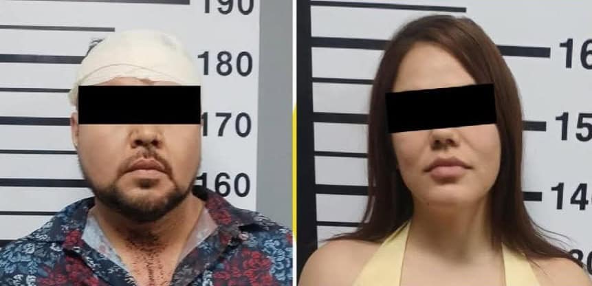 Ri&ntilde;e pareja y los detienen