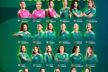 Van seis regias al Tri Femenil 