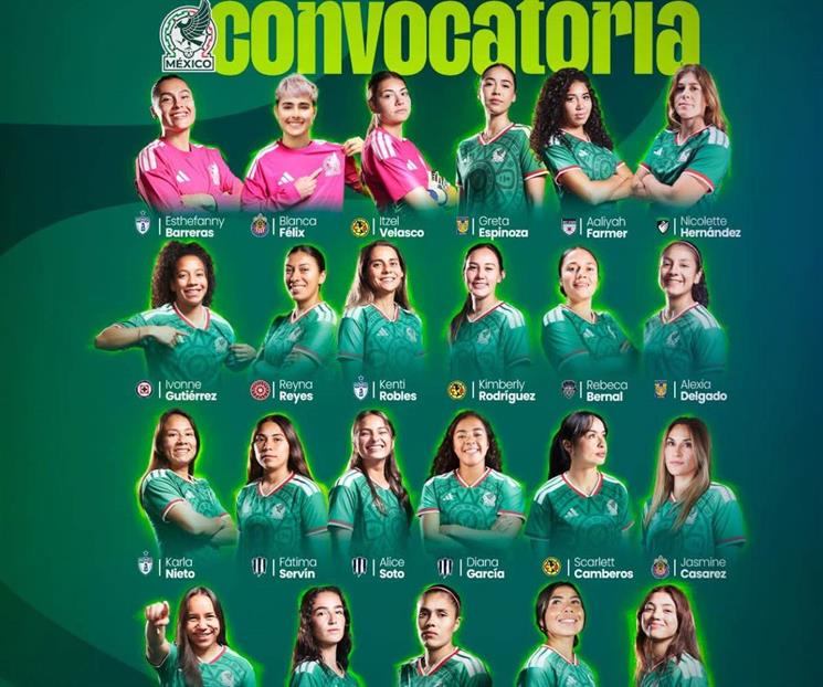 Van seis regias al Tri Femenil Van seis regias al Tri Femenil