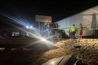 Fallece trailero tras choque contra unidad de carga en Galeana