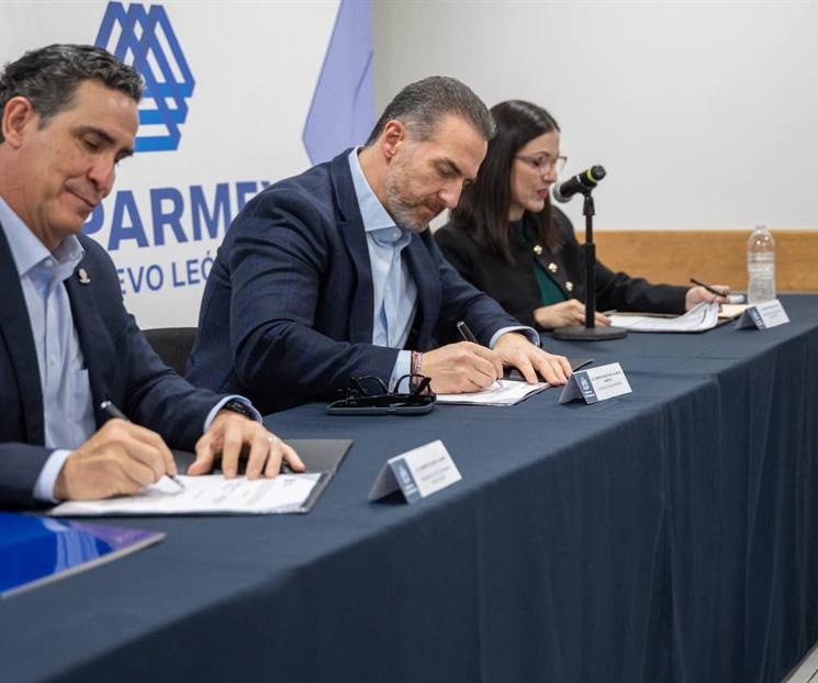 Firman acuerdo Monterrey y Coparmex Firman acuerdo Monterrey y Coparmex