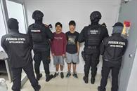 Detienen a menores con droga Detienen a menores con droga