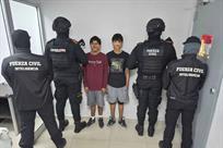 Detienen a menores con droga