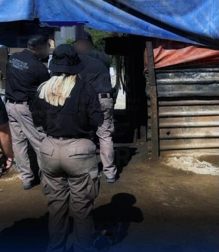 Autoridades federales montaron un operativo en horas de la madrugada, en predio del municipio de Garc&iacute;a, dentro de la lucha nacional contra el Huachicoleo.