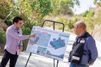 Entrega Arratia revestimiento y modernizaci&oacute;n de canales pluviales