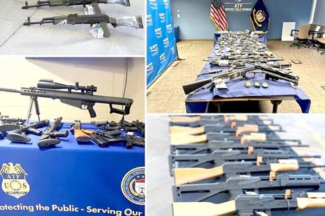 Refuerza EU combate al tráfico de armas a México Refuerza EU combate al tráfico de armas a México