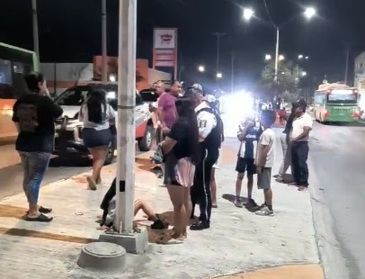 Arrolla moto a ni&ntilde;a