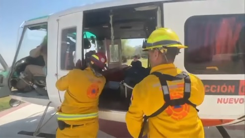 Alarma incendio forestal en Santiago