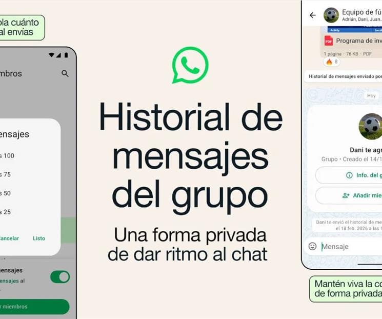 WhatsApp facilita ponerse al d&iacute;a en los chats en grupo