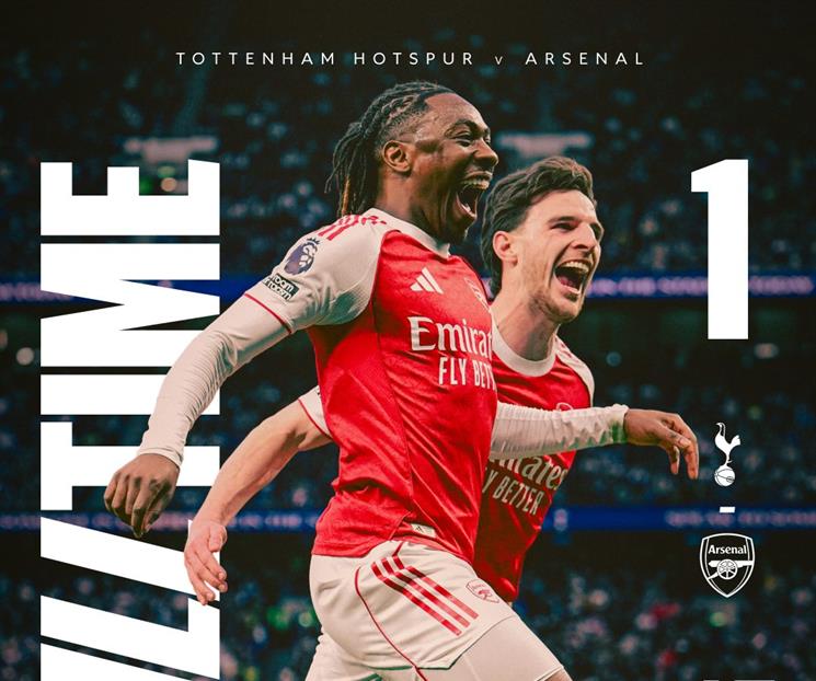 Gana el Arsenal el Derby y siguen de l&iacute;deres