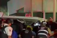 Vuelca camioneta en Escobedo Vuelca camioneta en Escobedo