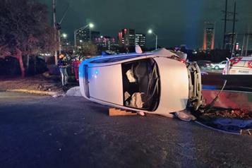 Deja volcadura un lesionado