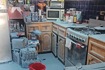 Lesiona a 5 estallido de tanque de gas