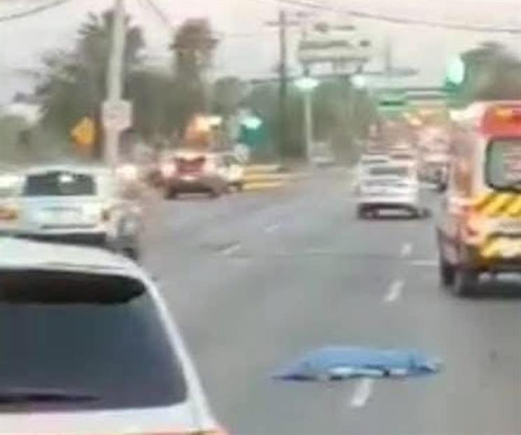 Fallece estudiante tras ser atropellada en Escobedo