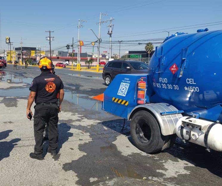 Alarma fuga de gas en pipa Alarma fuga de gas en pipa