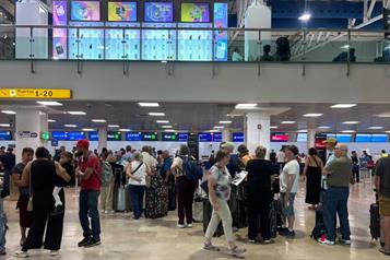 Resienten aeropuertos tras la ola de violencia