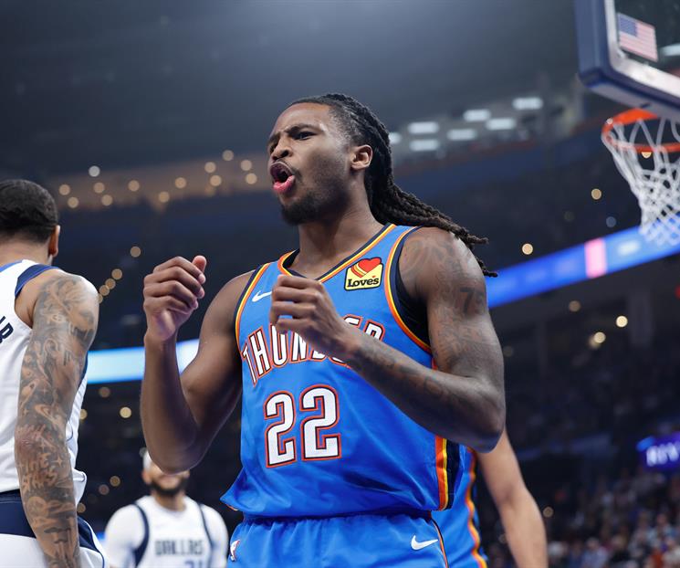 Sigue el Thunder mostrando su poder Sigue el Thunder mostrando su poder