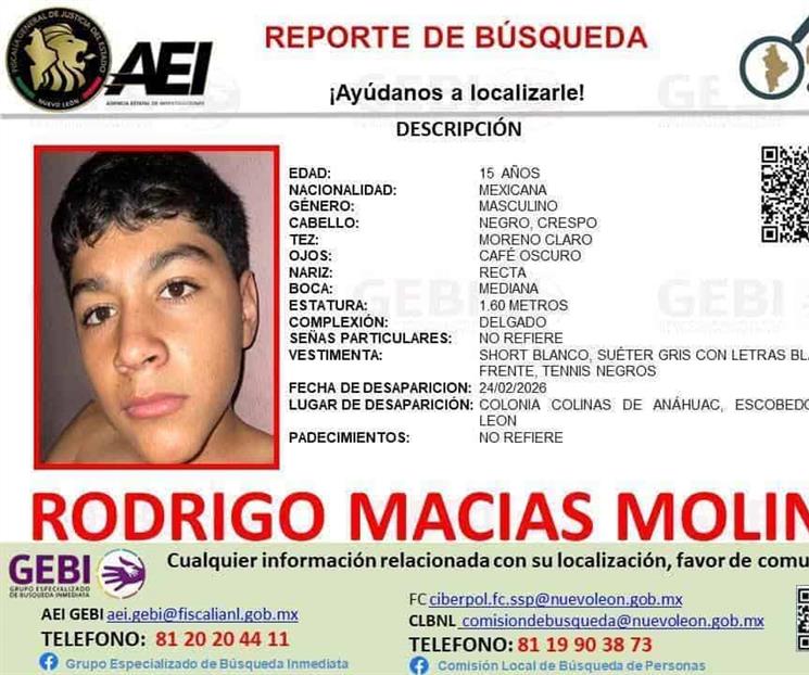 Desaparecen tres adolescentes en Escobedo Desaparecen tres adolescentes en Escobedo