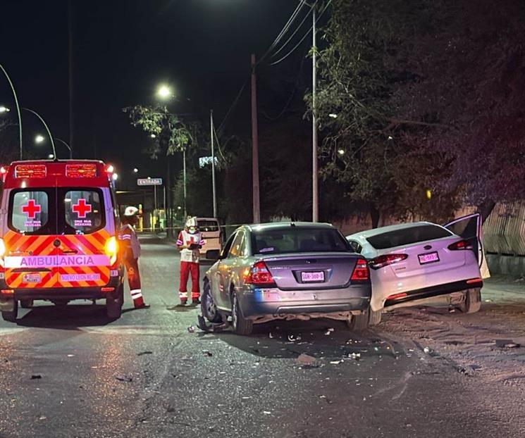 Fallece conductor tras choque en Monterrey