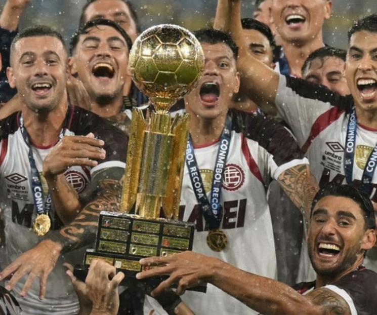 Se corona Lan&uacute;s en la Recopa Sudamericana