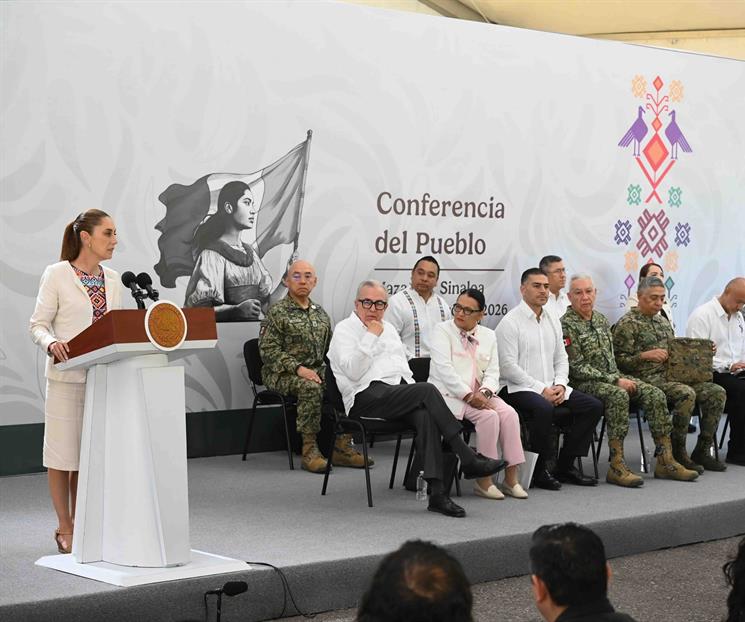 Sheinbaum reconoce a las autoridades de seguridad Sheinbaum reconoce a las autoridades de seguridad
